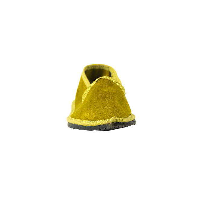 Friulana in velluto lime