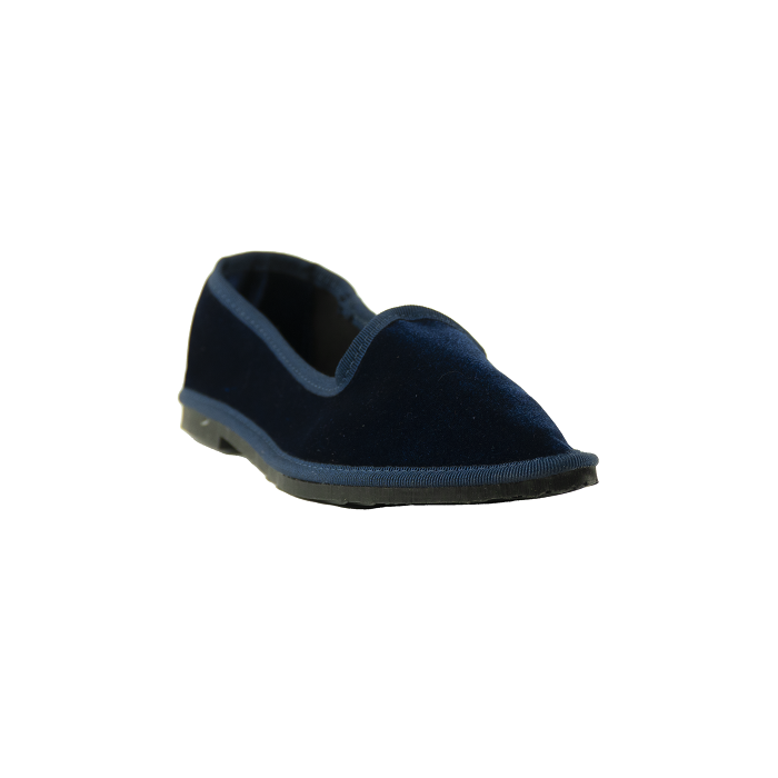 Friulana in velluto blu