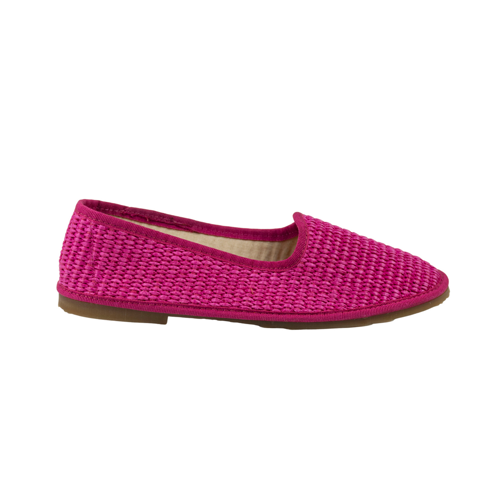 Friulana in rafia fucsia
