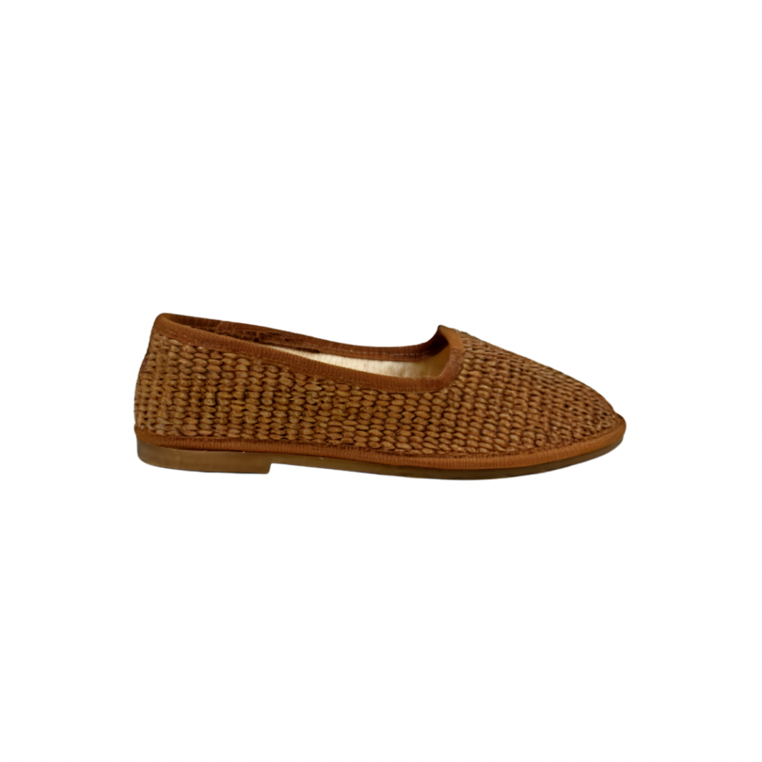 Friulana in rafia cuoio