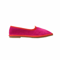 Friulana in camoscio fucsia