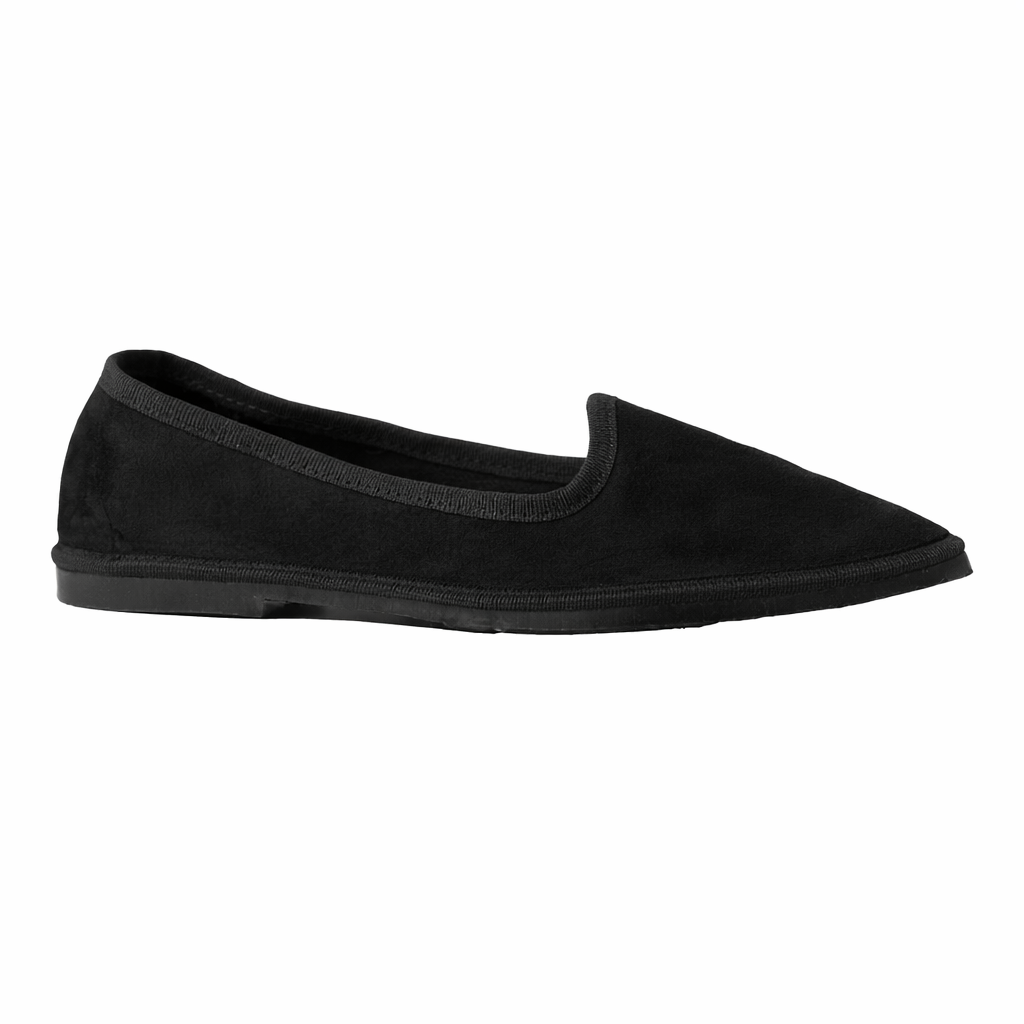 Friulana in velluto nero